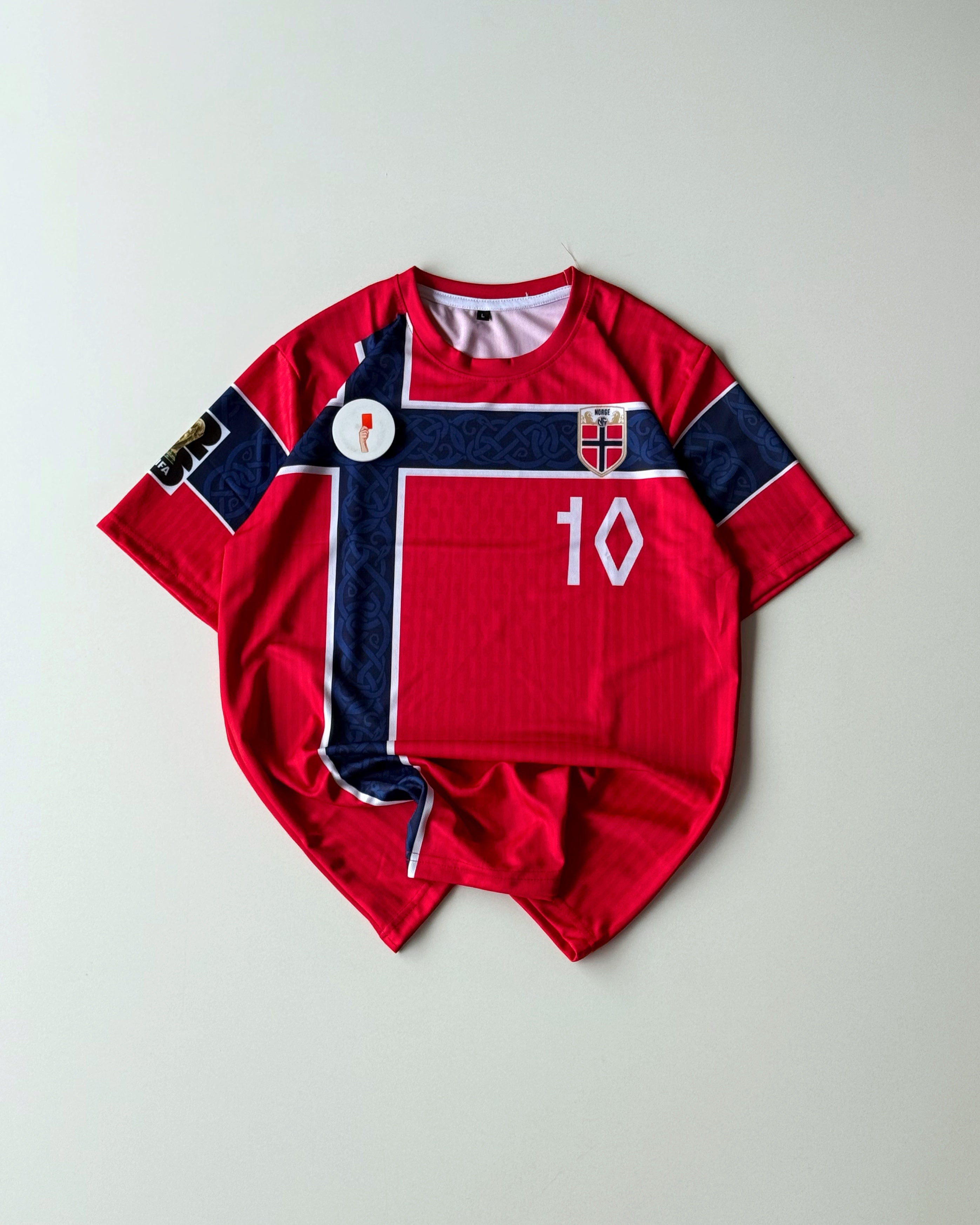 NORWAY HAALAND 2026 WORLD CUP KIT.